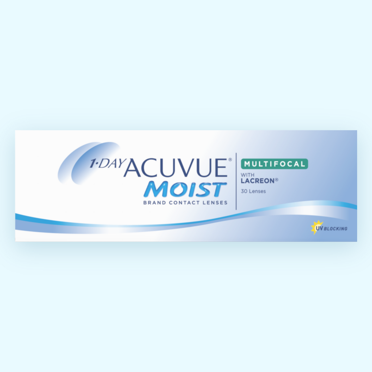 1-Day Acuvue Moist Multifocal Contact Lenses 30 Pack