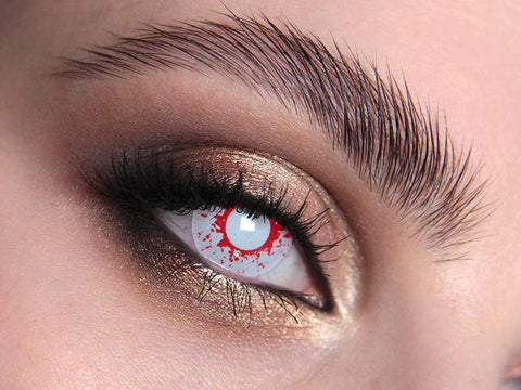 Blind Bloodshot Drops Crazy Daily Lenses 2 pack