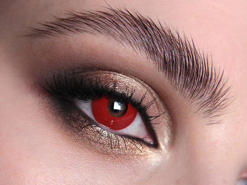 Bloody Red Crazy Contact Lenses 2 Pack
