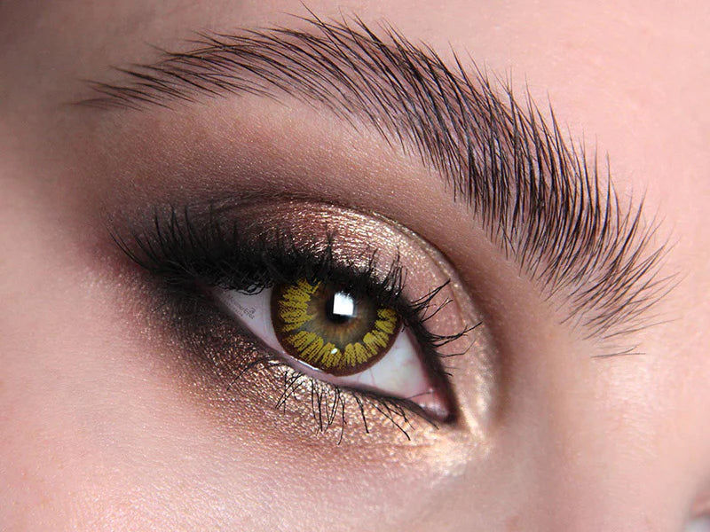 Golden Vampire Crazy Contact Lenses 2 Pack
