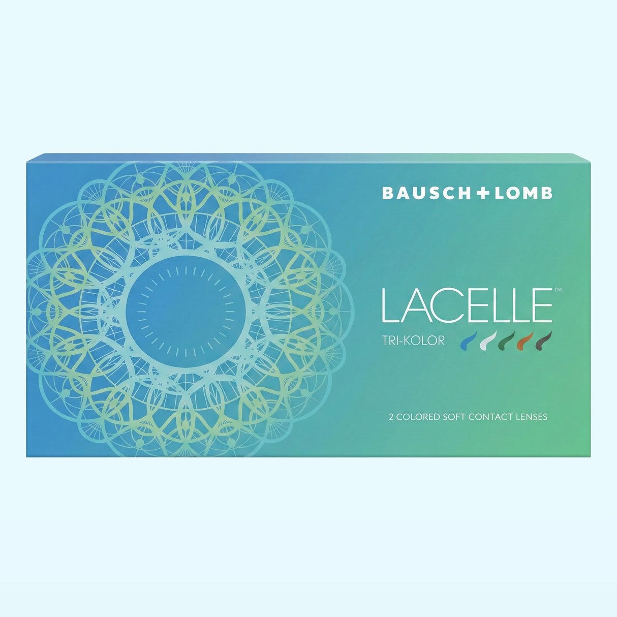 Lacelle Tri-Kolor 2 Pack Coloured Contact Lenses