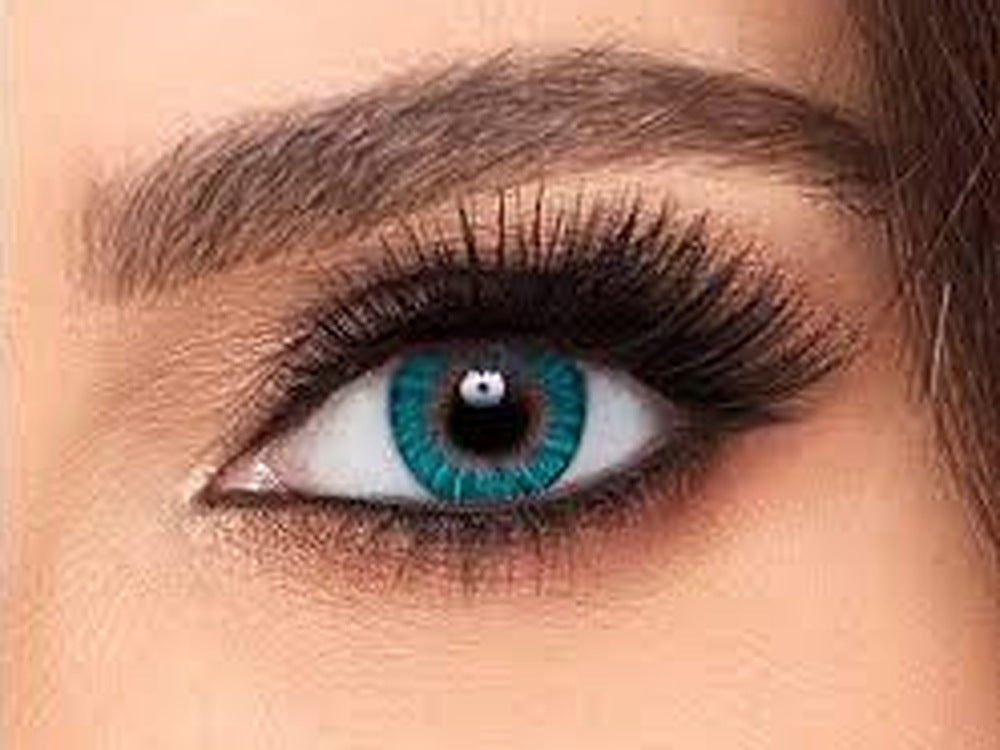 Turquoise Halloween Contact Lenses 2 Pack – Mermaid Look