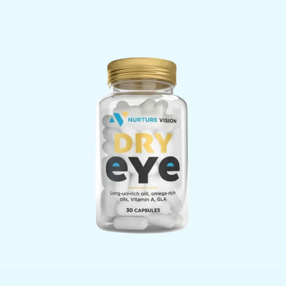 Nurture Vision Dry Eye Relief 60 Capsules