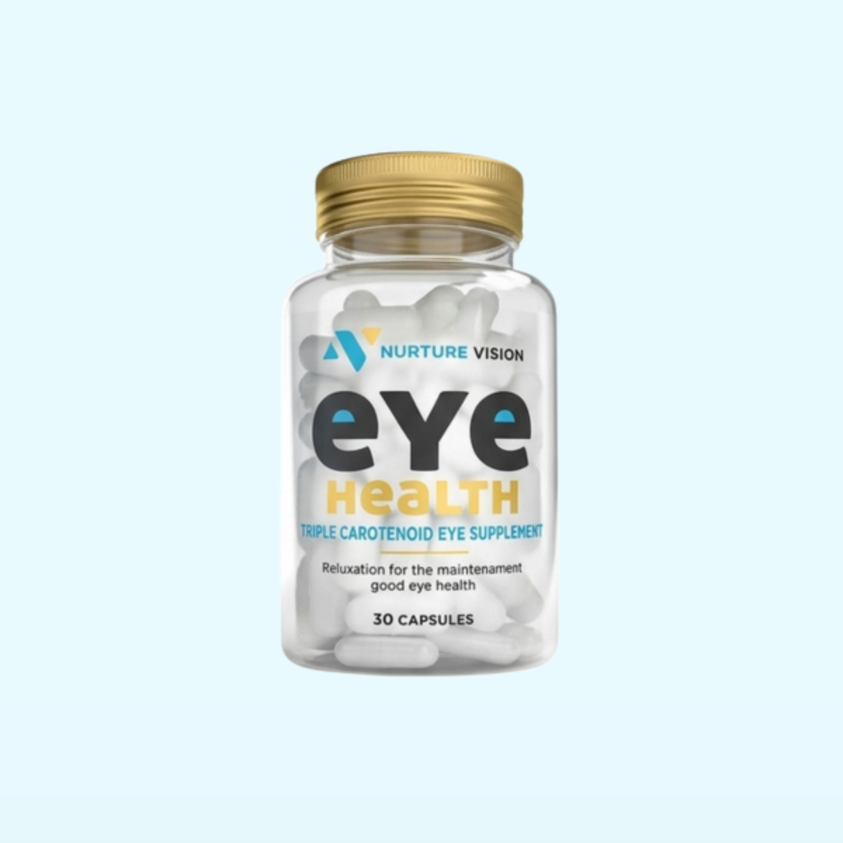 Nurture Vision Eye Health with Marigold Extract 30 Capsules