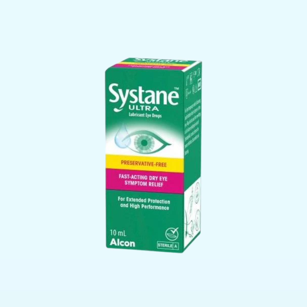 Systane Ultra MDPF Preservative-Free Lubricant Eye Drops 10ml