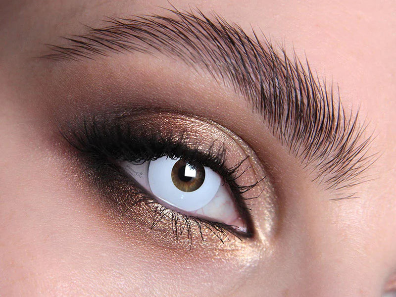 White Out Crazy Contact Lenses 2 Pack