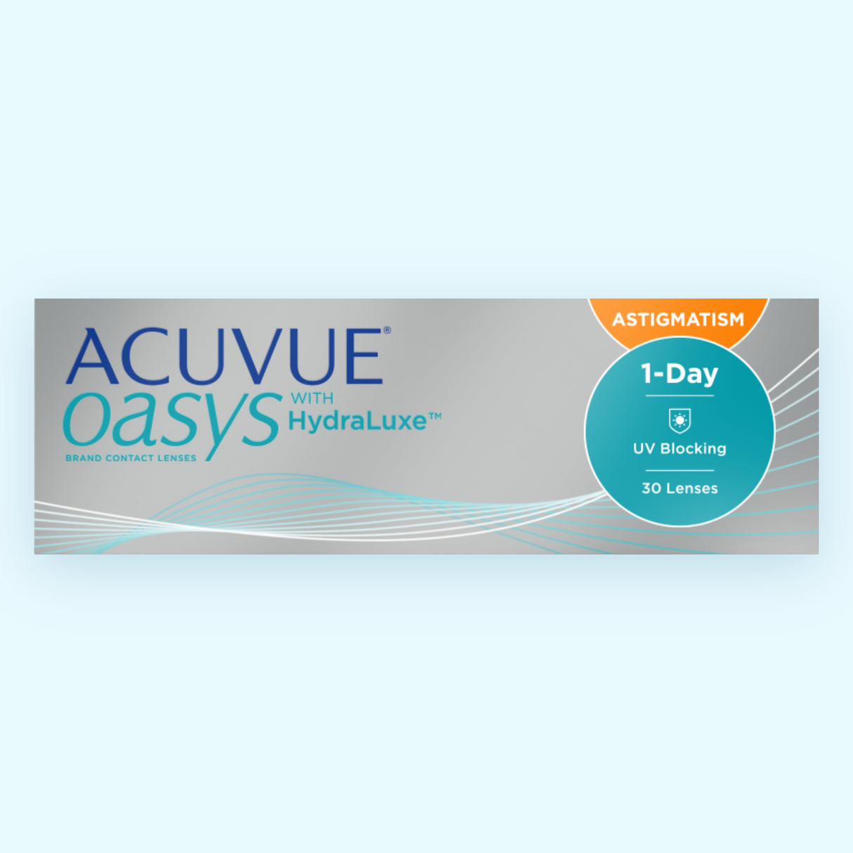 Acuvue Oasys 1-Day for Astigmatism Contact Lenses 30 Pack