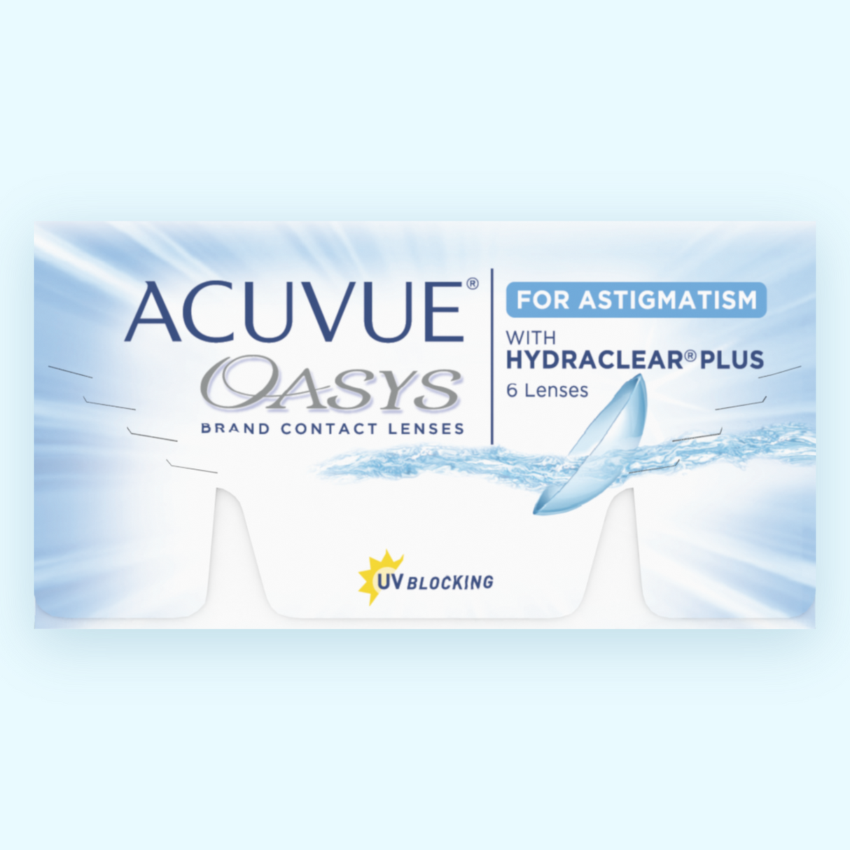 Acuvue Oasys for Astigmatism Contact Lenses 6 Pack