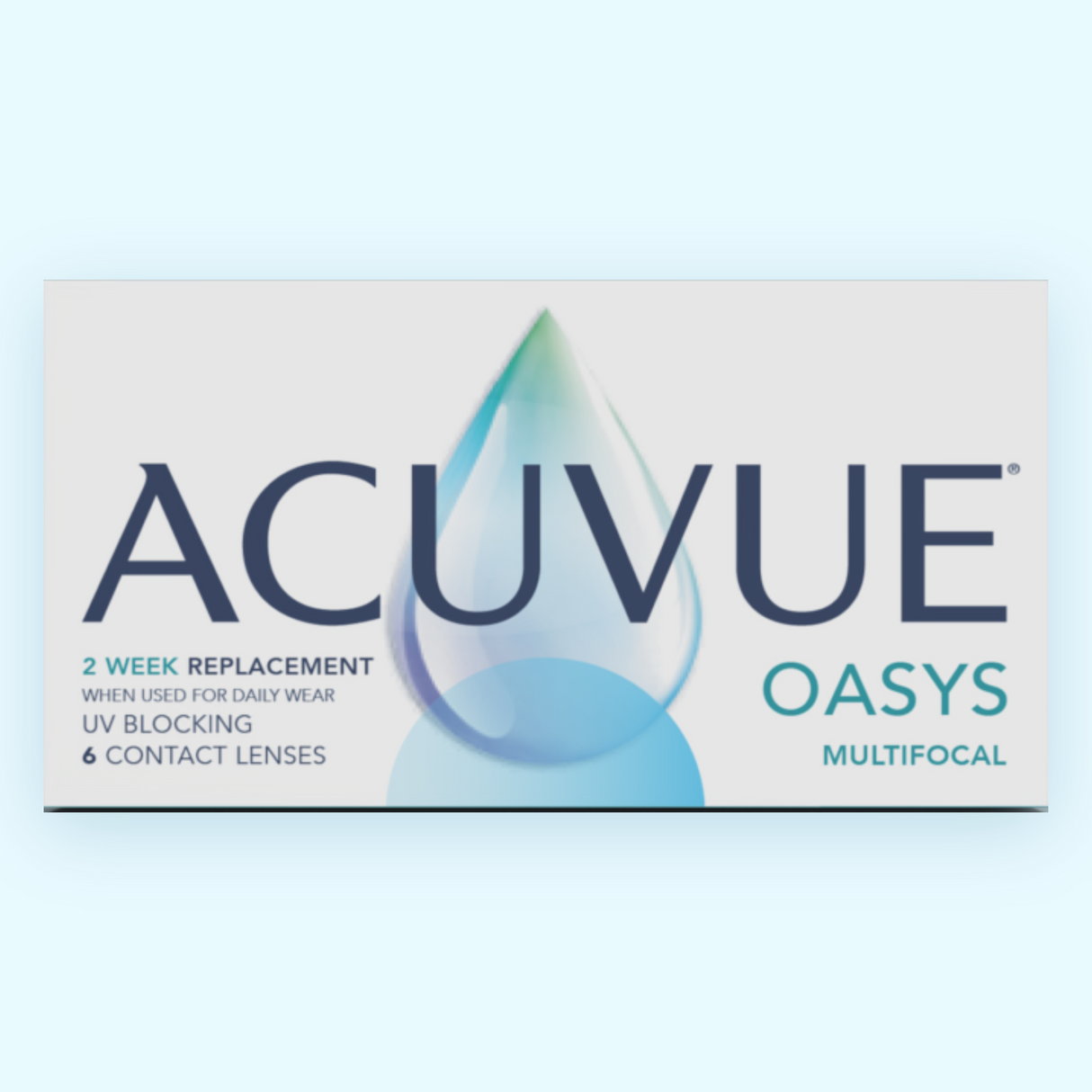 Acuvue Oasys Multifocal Contact Lenses 6 Pack