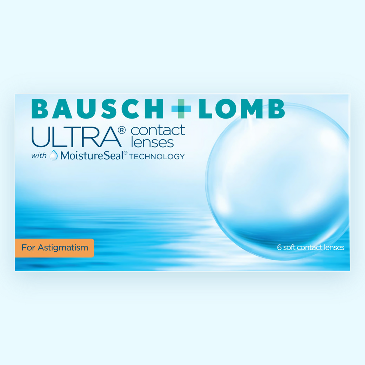 ULTRA for Astigmatism Contact Lenses 6 Pack