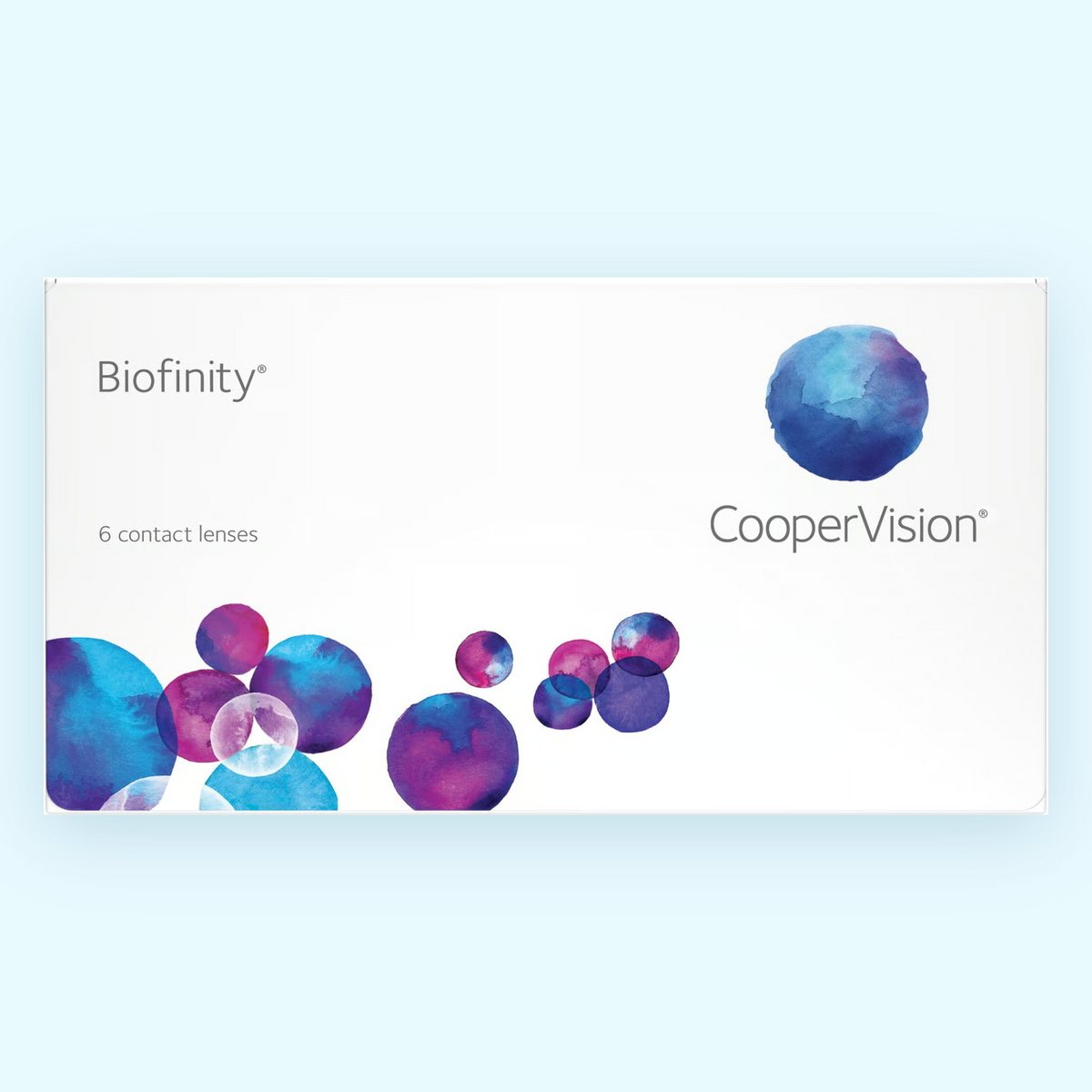 Biofinity Contact Lenses 6 Pack