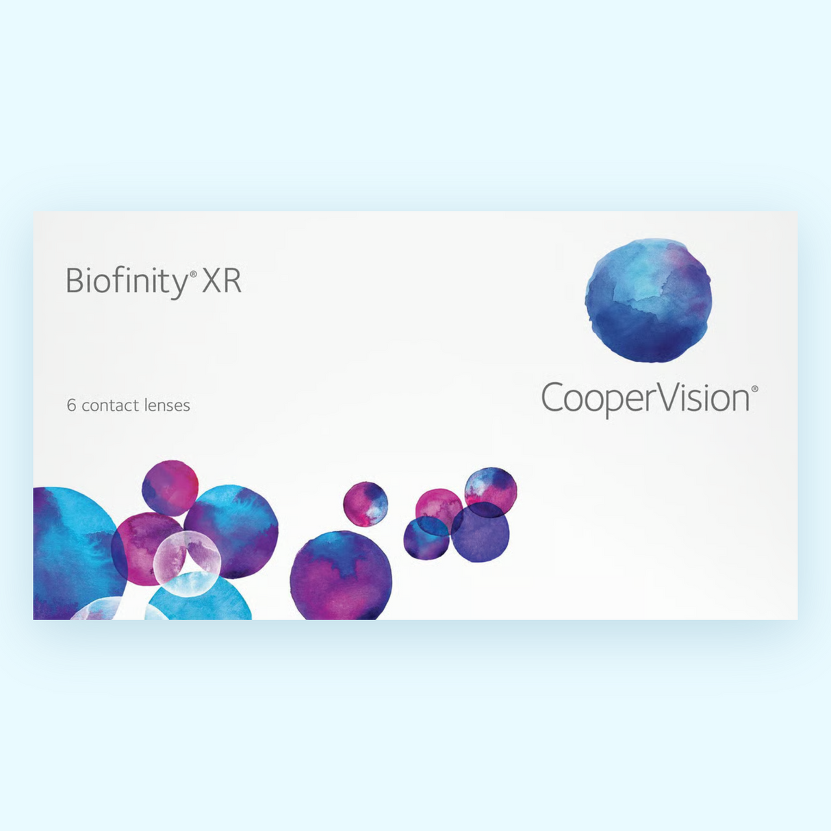 Biofinity XR Contact Lenses 6 Pack