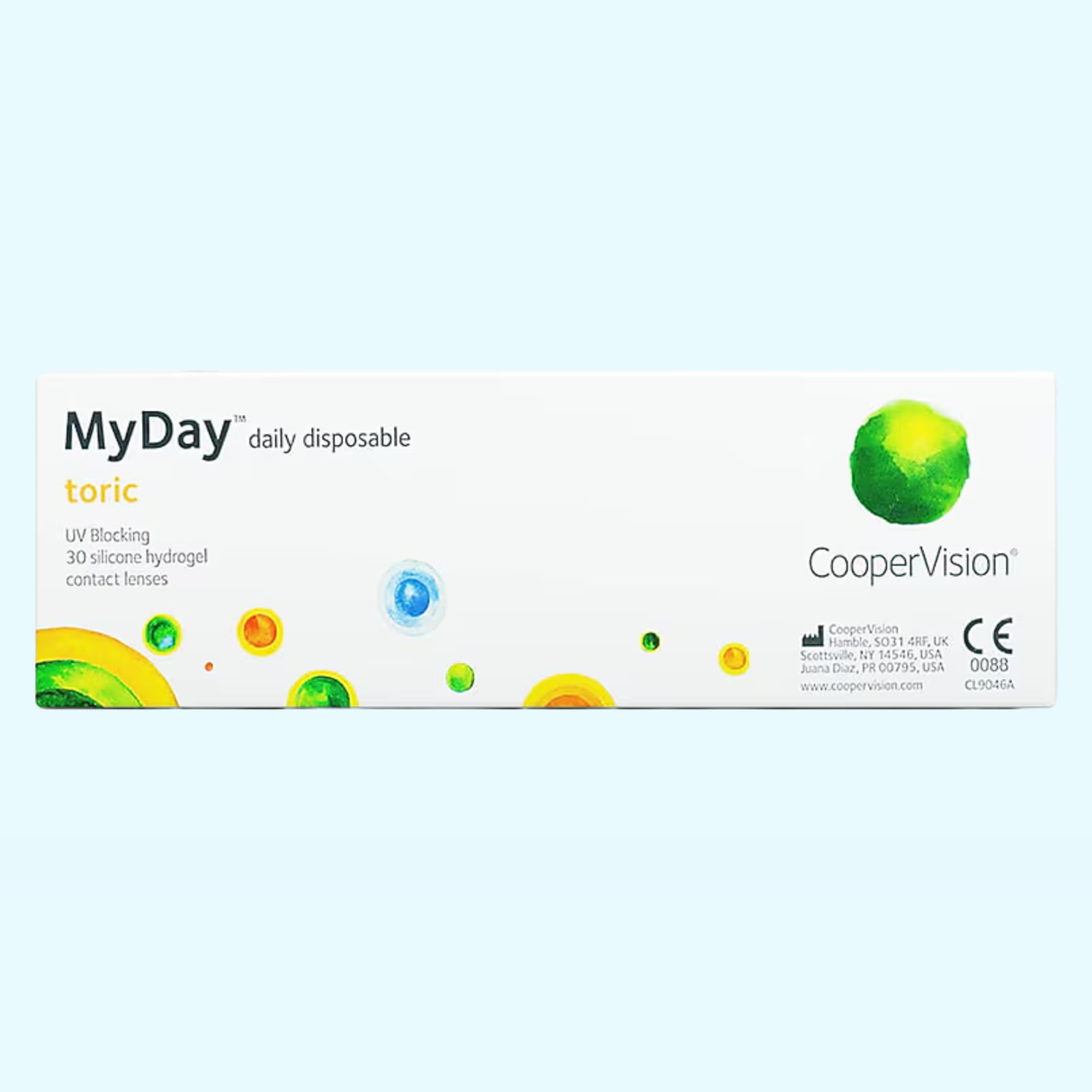 MyDay Toric Contact Lenses 30 Pack