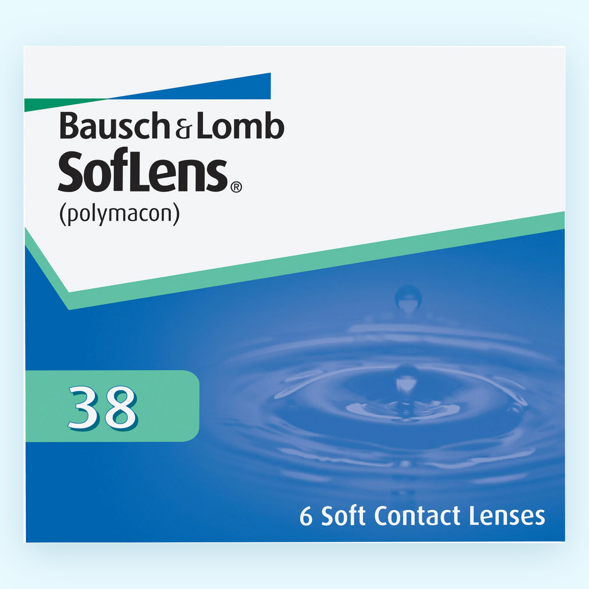 SofLens 38 Contact Lenses 6 Pack