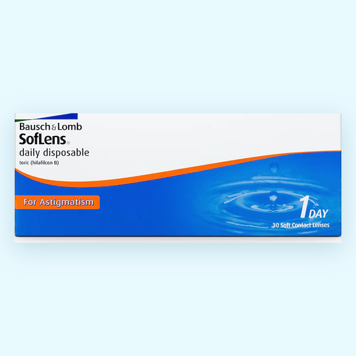 SofLens Daily Disposable for Astigmatism Contact Lenses 30 Pack