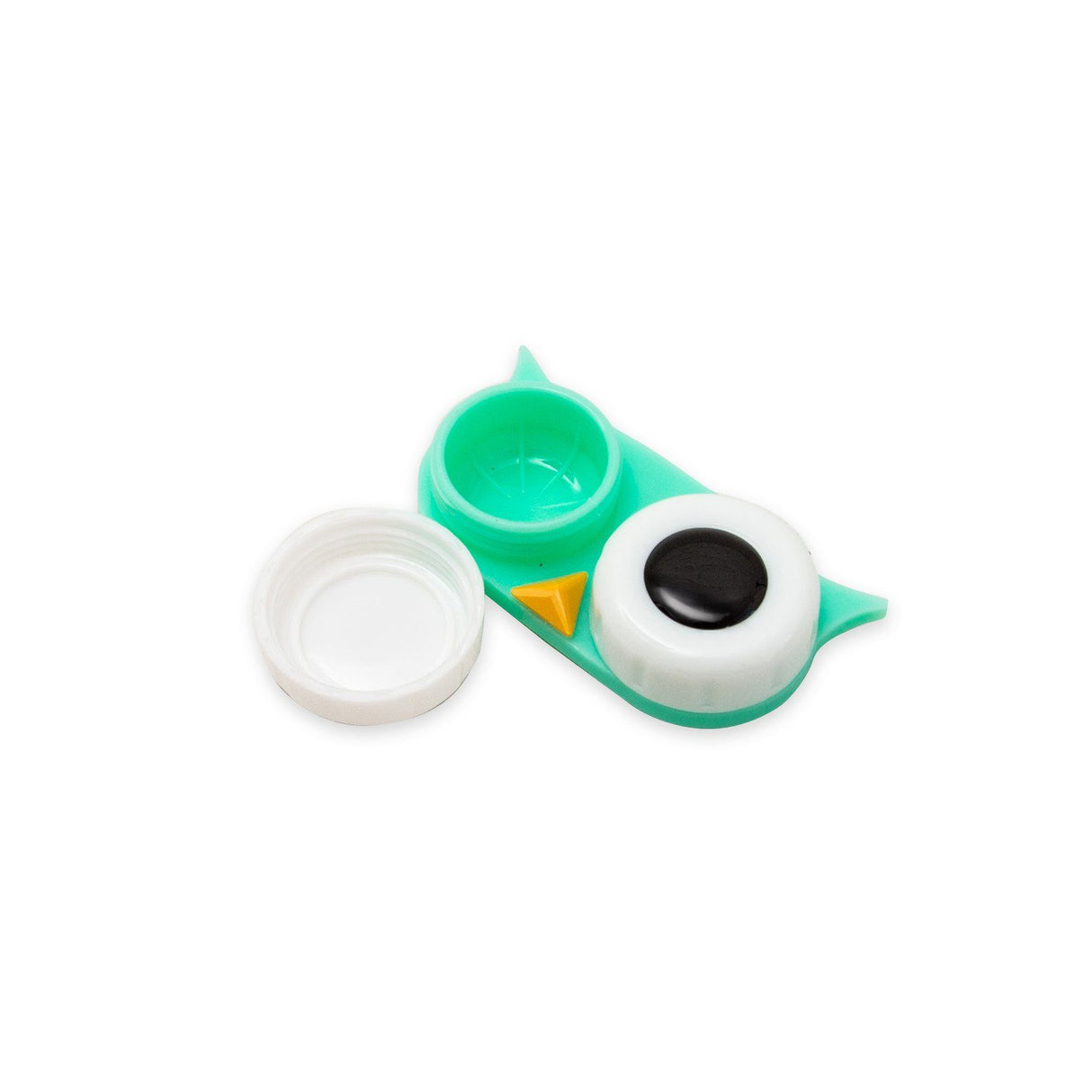 Mint Green Owl Contact Lens Case