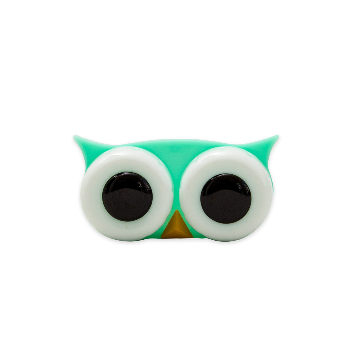 Mint Green Owl Contact Lens Case