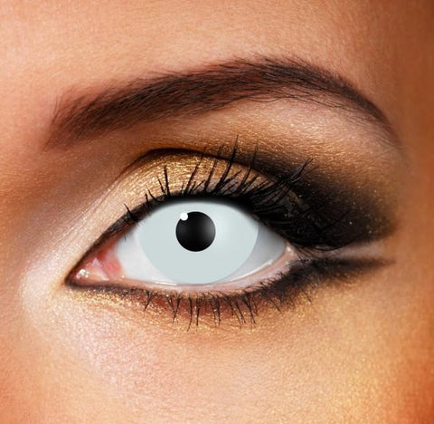 Mini Sclera White Eye Crazy Daily Lenses 2 pack