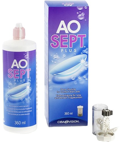 Solutions - Aosept Plus® Contact Lens Solution 360ml