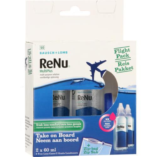 ReNu Multiplus Multi-Purpose Solution Flight Pack