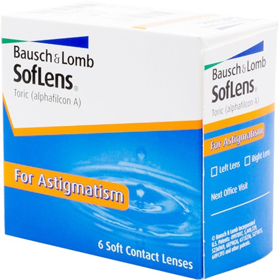 SofLens Toric Contact Lenses 6 Pack