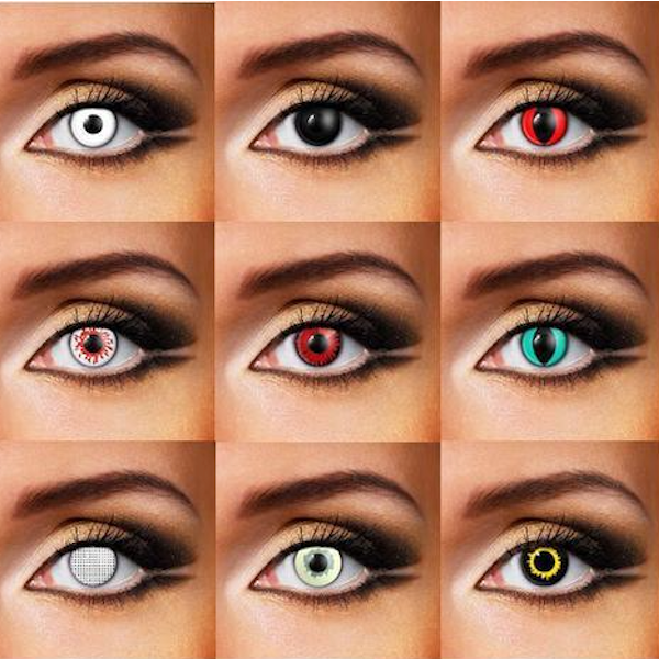 Dress Up With Coloured Contacts for Halloween