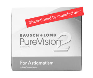 PureVision 2 For Astigmatism 6 pack