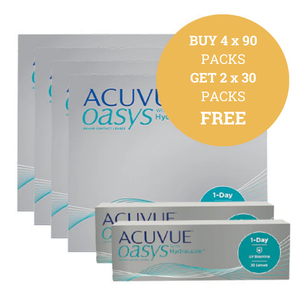Acuvue Oasys 1-Day 90 pack DEAL
