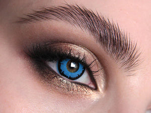 Angelic Blue Crazy Daily Lenses 2 pack