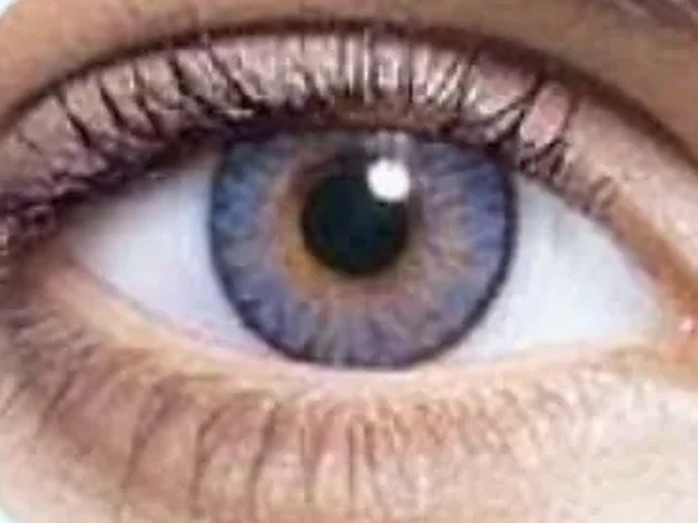 Blue One-Day Halloween Contact Lenses 10 Pack – Frost Look