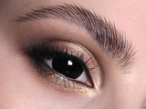 Mini Sclera Black Crazy Contact Lenses 2 Pack