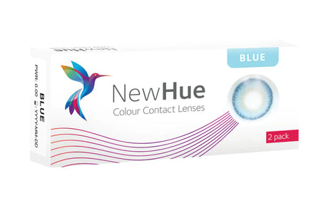 NewHue Non-Prescription Coloured Contact Lenses 2 Pack