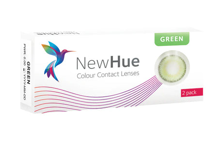 NewHue Non-Prescription Coloured Contact Lenses 2 Pack
