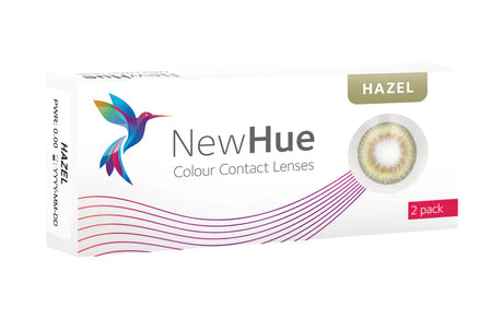 NewHue Non-Prescription Coloured Contact Lenses 2 Pack
