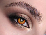 Orange Werewolf Crazy Contact Lenses 2 Pack
