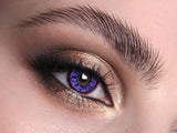 Purple Glaze Crazy Contact Lenses 2 Pack