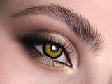 Yellow Wolf Crazy Contact Lenses 2 Pack