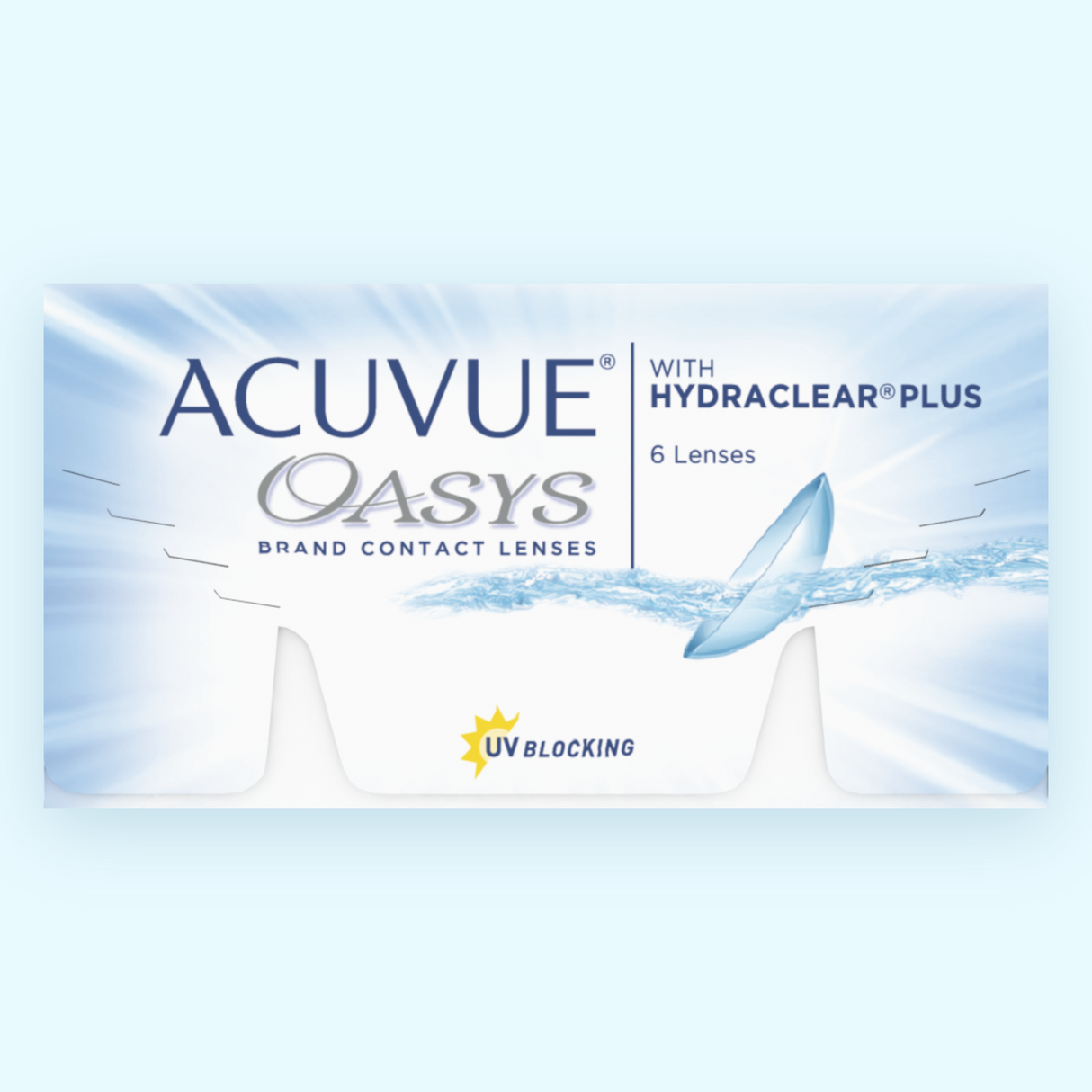 Acuvue Oasys Contact Lenses 6 Pack
