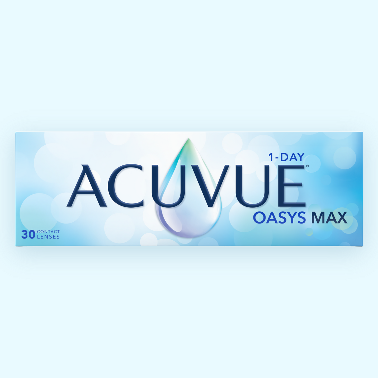 Acuvue Oasys MAX 1-Day Contact Lenses 30 Pack