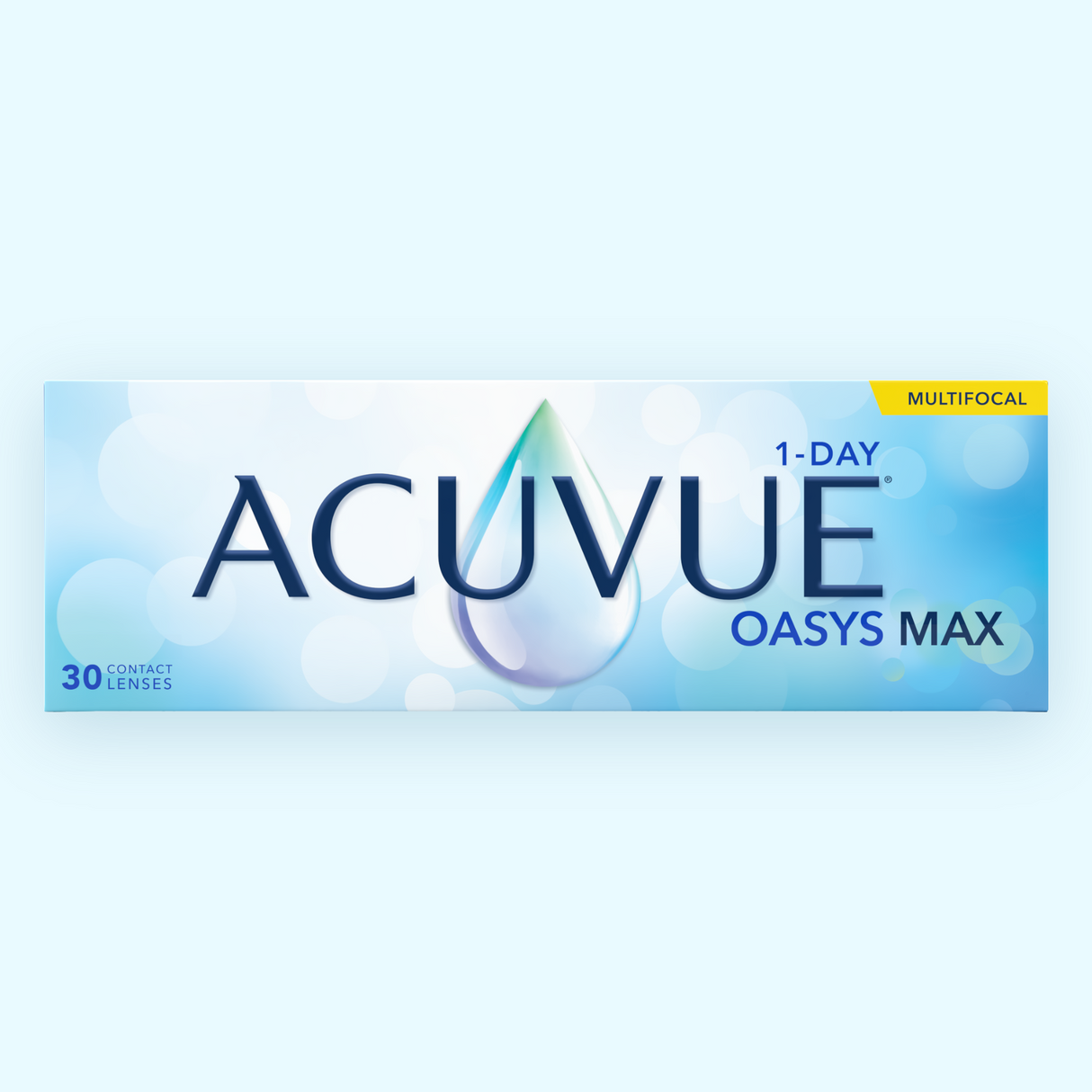 Acuvue Oasys MAX 1-Day Multifocal Contact Lenses 30 Pack