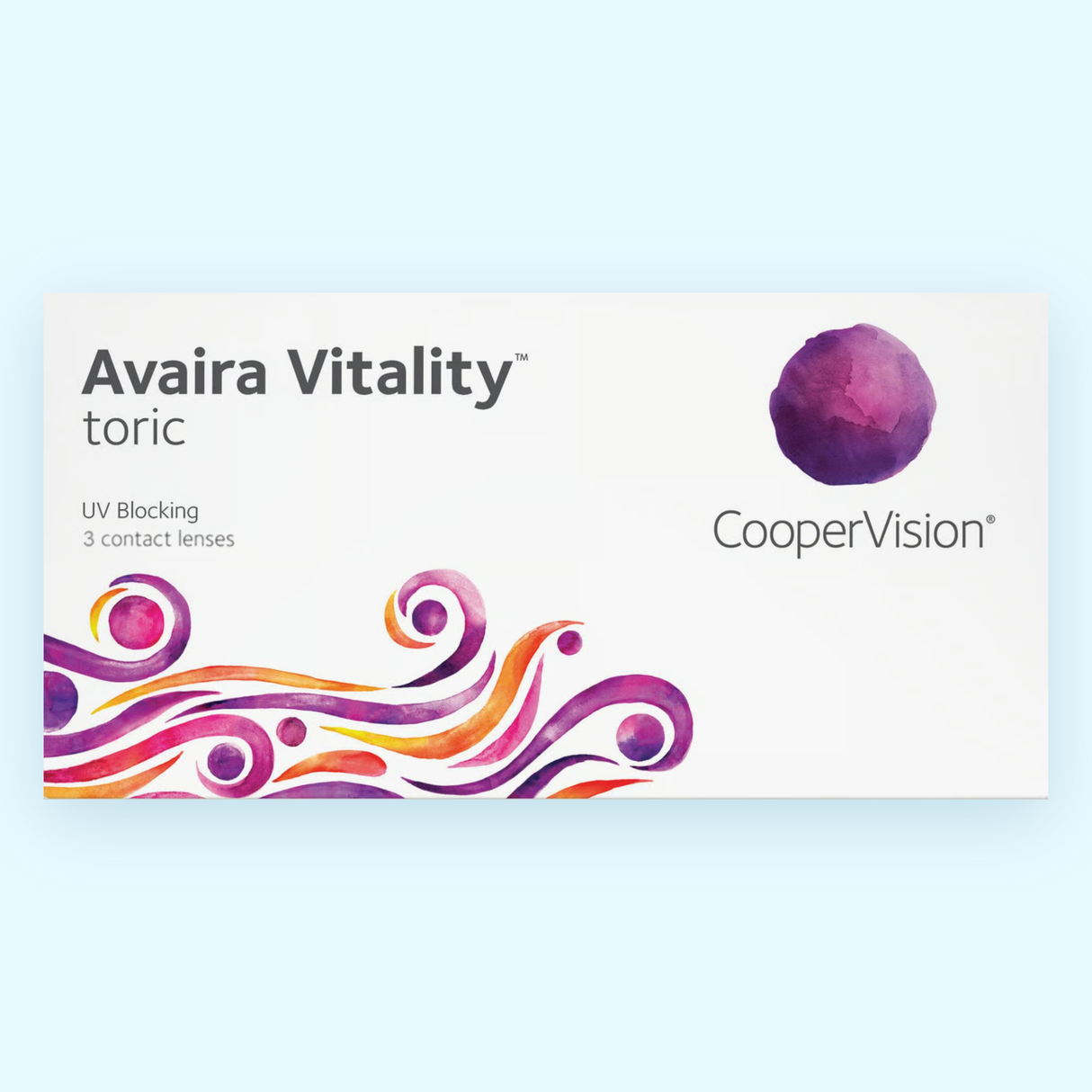 Avaira Vitality Toric Contact Lenses 3 Pack