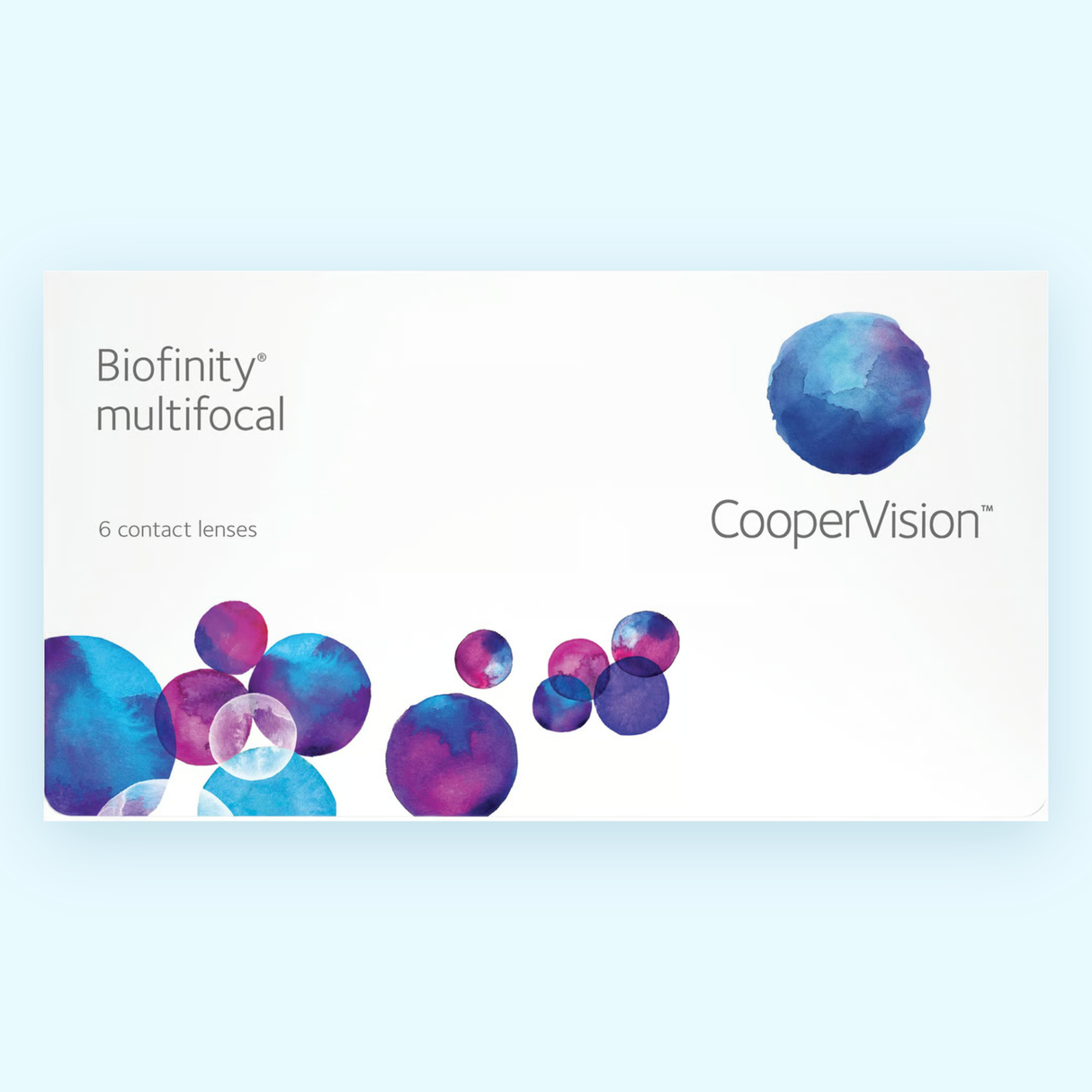 Biofinity Multifocal Contact Lenses 6 Pack