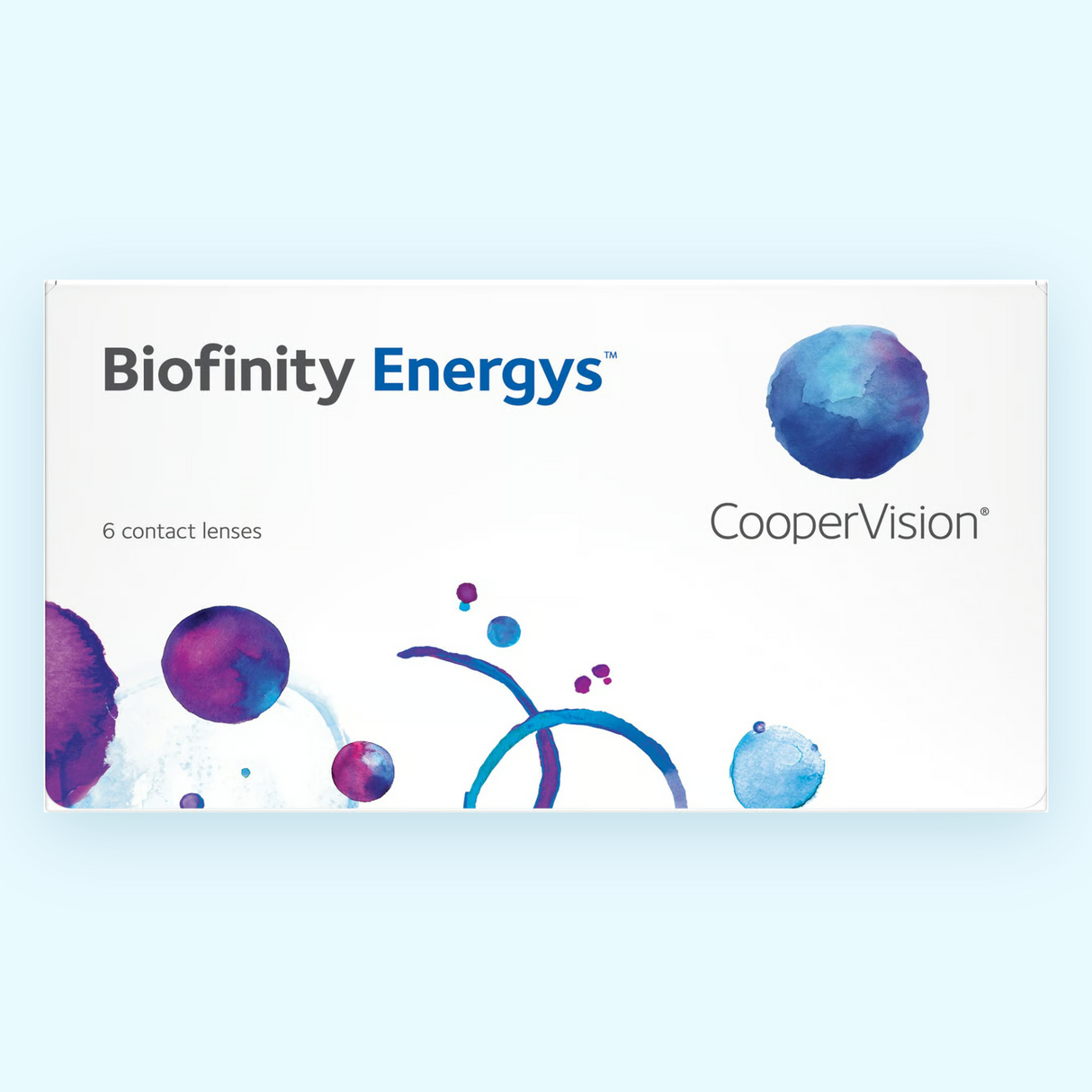 Biofinity Energys Contact Lenses 6 Pack