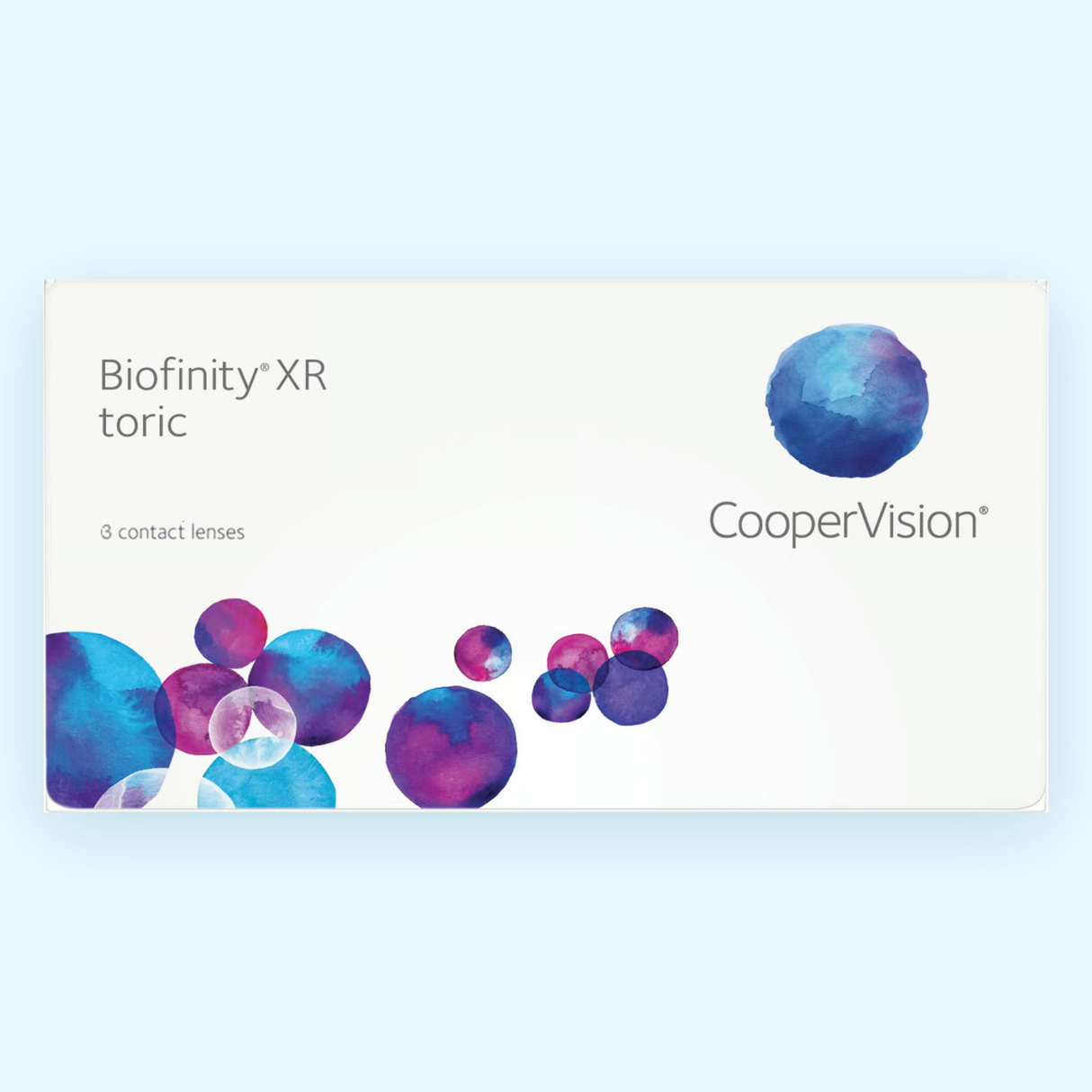 Biofinity XR Toric Contact Lenses 3 Pack