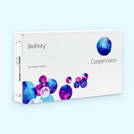 Biofinity Contact Lenses 6 Pack