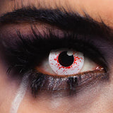Bloodshot Drops Crazy Contact Lenses 2 Pack