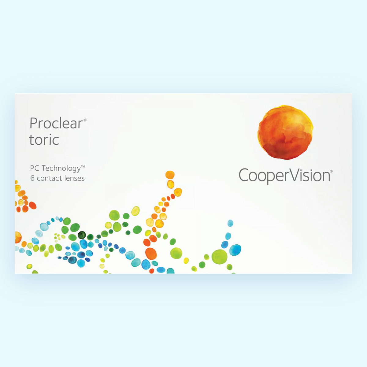 Proclear Toric Contact Lenses 6 Pack