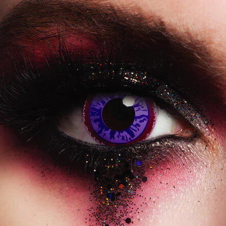 Purple Glaze Crazy Contact Lenses 2 Pack