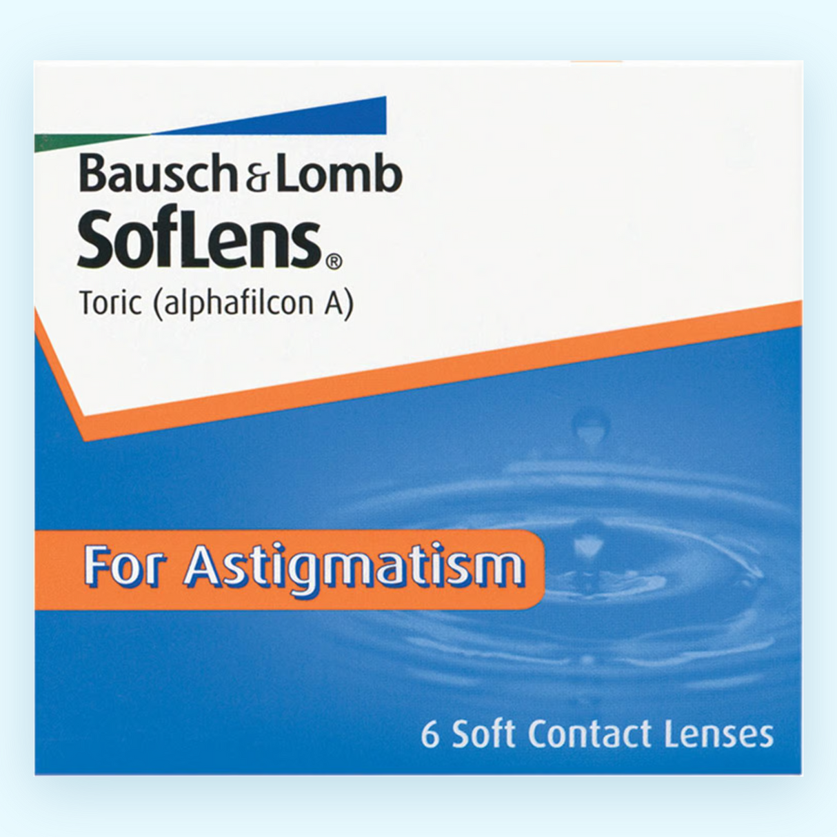 SofLens Toric Contact Lenses 6 Pack