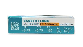 ULTRA toric monthly contact lenses 6 Pack